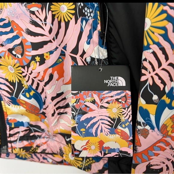 The North Face Hydrenaline 2000 WindWall Print Hooded Wind Jacket Women’s XS NWT - Picture 5 of 12